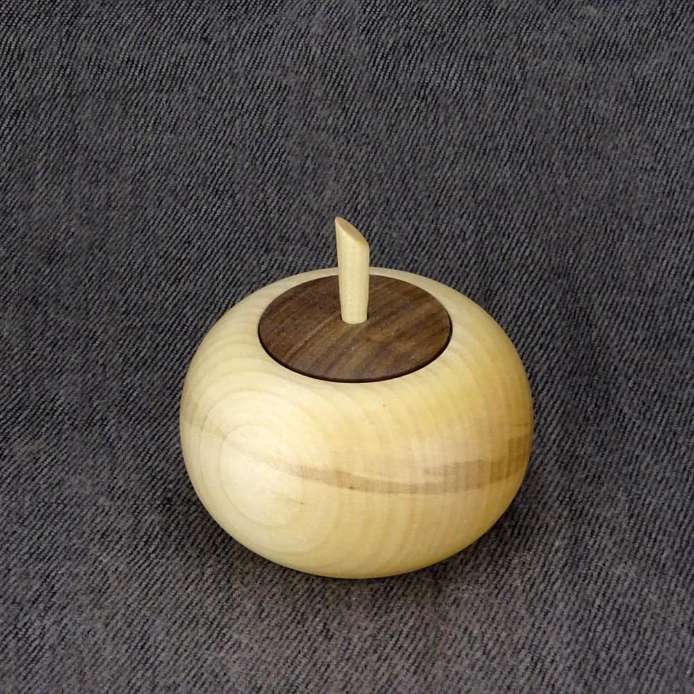 Ahorndose mit Deckel