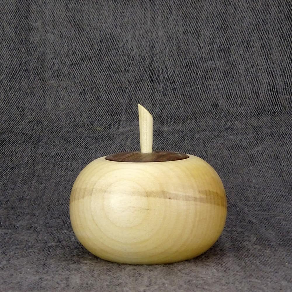 Ahorndose mit Deckel – Bild 3